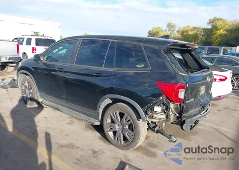 2019 Honda Passport Ex-L из США, поврежденный, VIN 5FNYF7H56KB005928